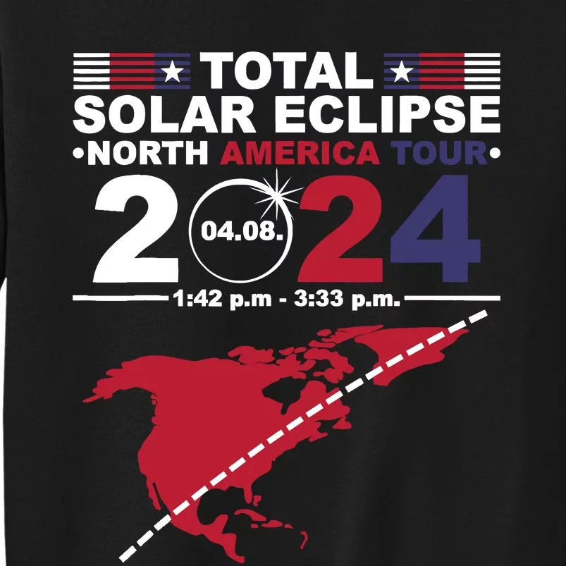 2024 Total Solar Eclipse April 8 Path Of The Eclipse Sweatshirt