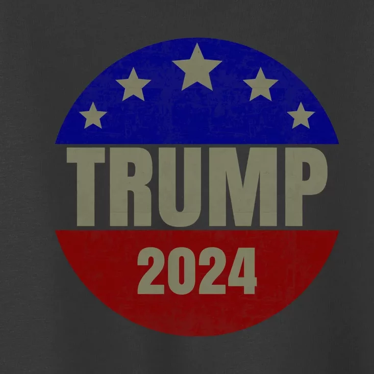 2024 Trump, Save America Again USA Flag Toddler T-Shirt