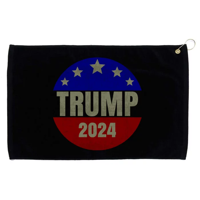 2024 Trump, Save America Again USA Flag Grommeted Golf Towel