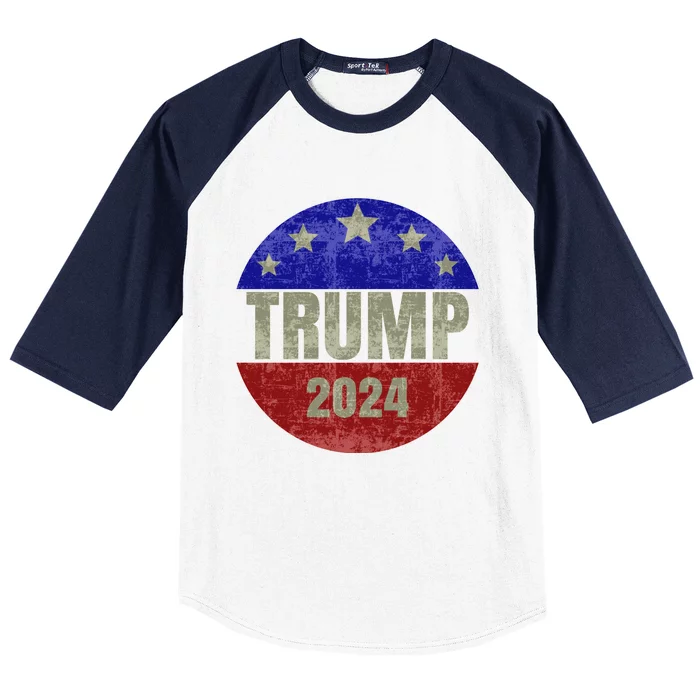 2024 Trump, Save America Again USA Flag Baseball Sleeve Shirt