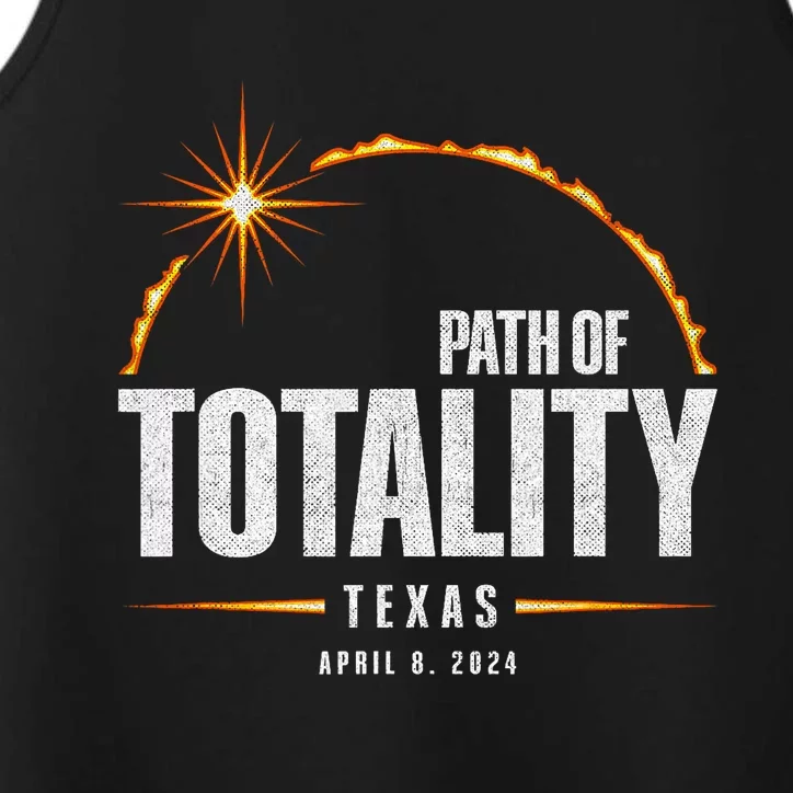 2024 Total Solar Eclipse Texas Total Eclipse 2024 Performance Tank