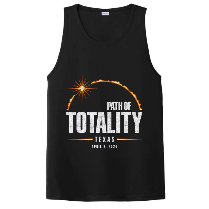 2024 Total Solar Eclipse Texas Total Eclipse 2024 Performance Tank