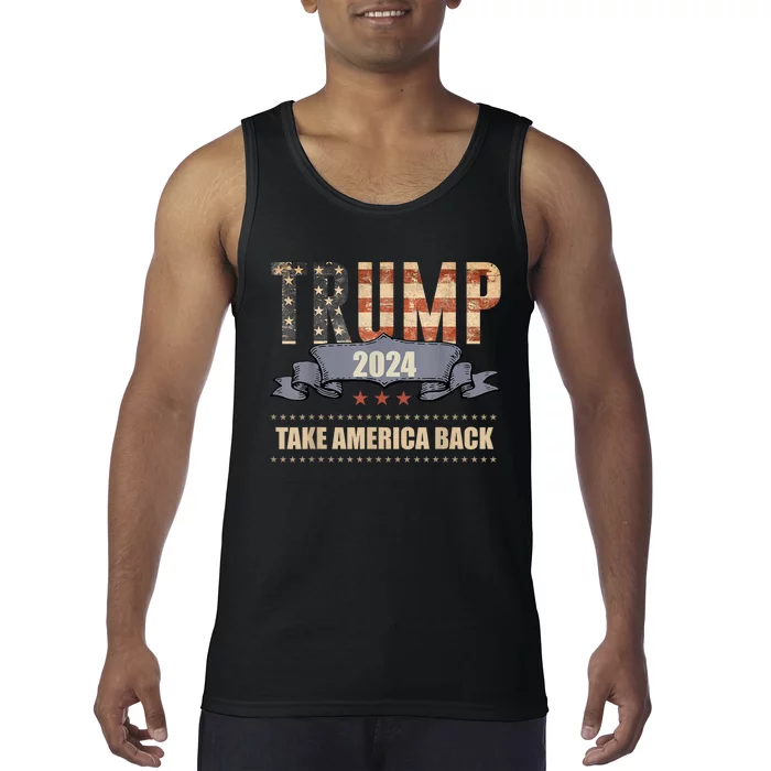 2024 Trump Take America Back Tank Top