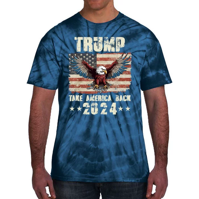 2024 Trump Take America Back Tie-Dye T-Shirt