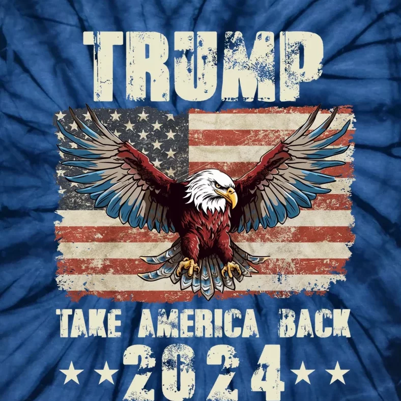 2024 Trump Take America Back Tie-Dye T-Shirt