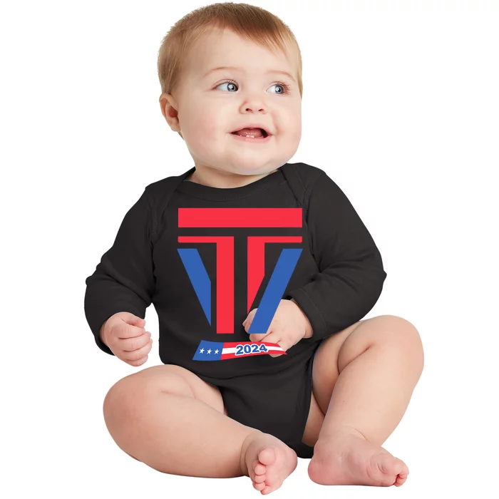 2024 Trump Vance Baby Long Sleeve Bodysuit