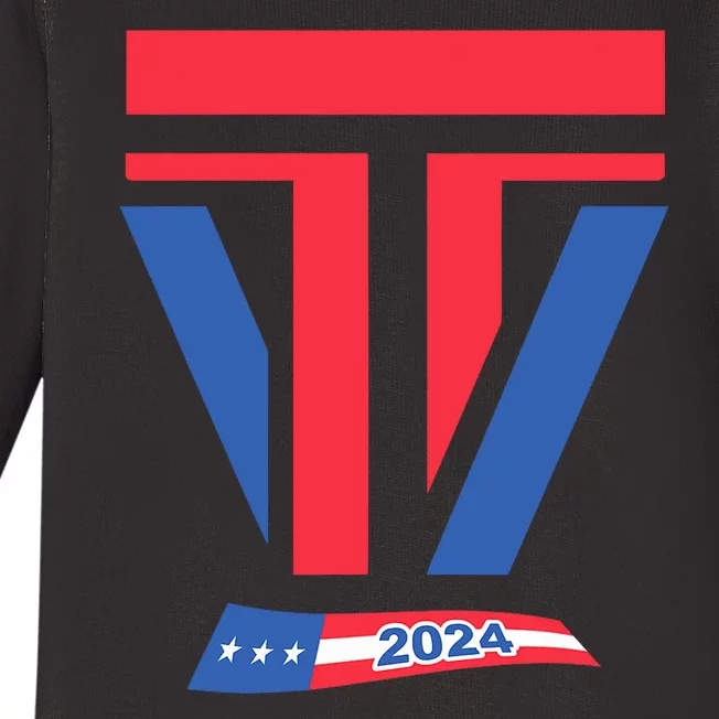 2024 Trump Vance Baby Long Sleeve Bodysuit