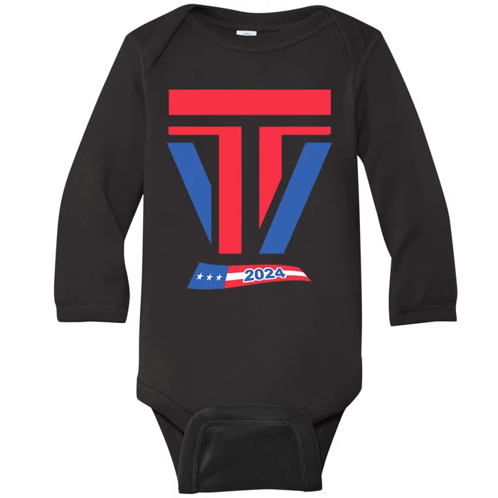 2024 Trump Vance Baby Long Sleeve Bodysuit