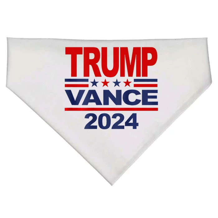 2024 Trump Vance Presidential Election USA-Made Doggie Bandana