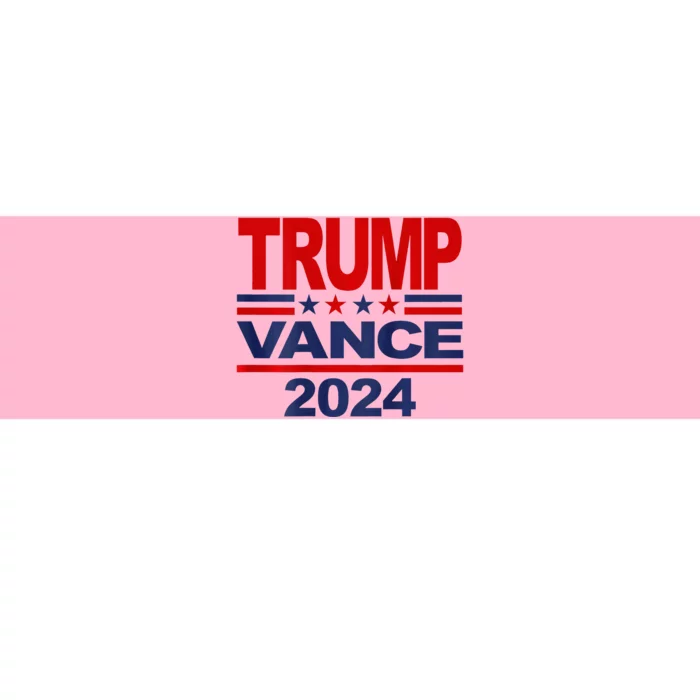 2024 Trump Vance Presidential Election Front And Back Bumper Sticker