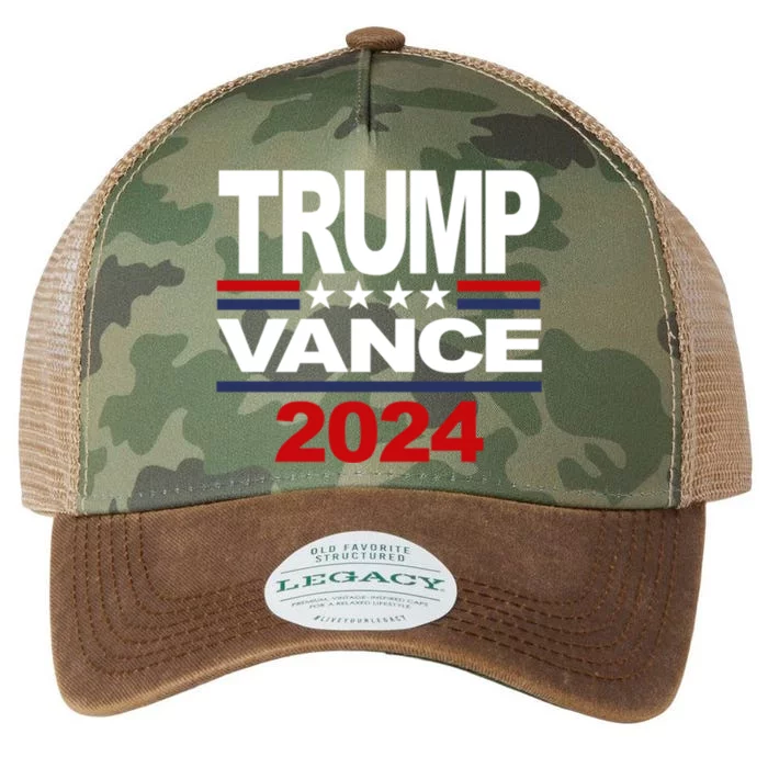 2024 Trump Vance Presidential Election Legacy Tie Dye Trucker Hat