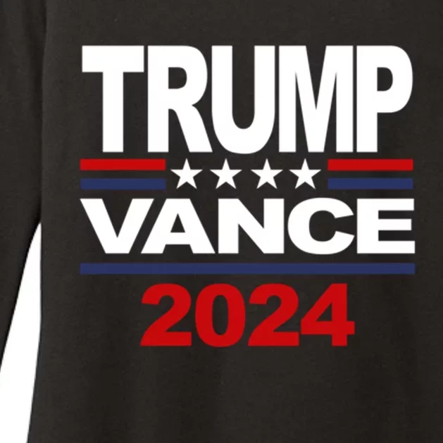 2024 Trump Vance Presidential Election Womens CVC Long Sleeve Shirt