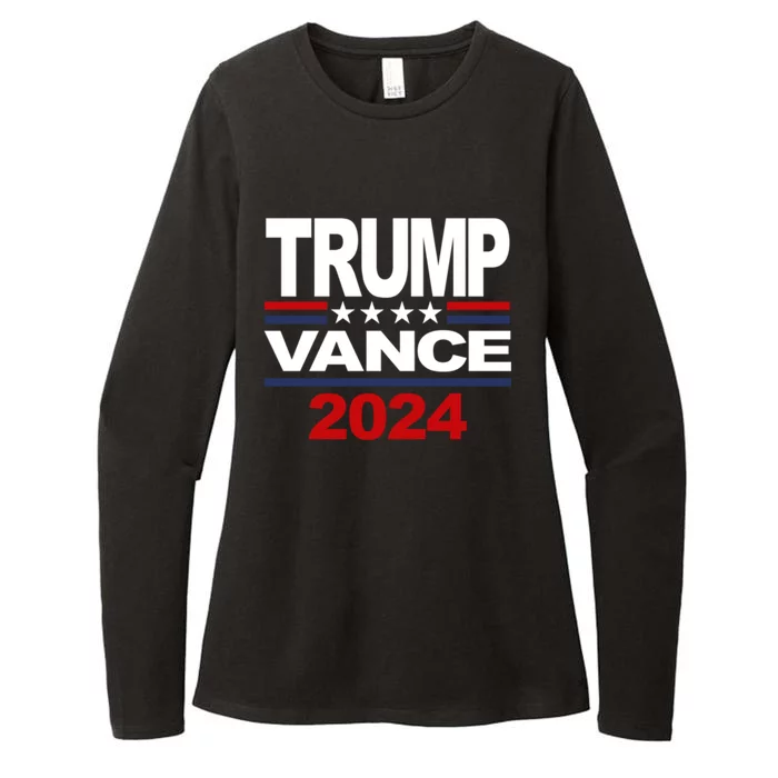 2024 Trump Vance Presidential Election Womens CVC Long Sleeve Shirt