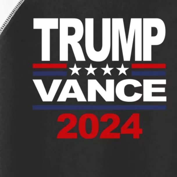 2024 Trump Vance Presidential Election Toddler Fine Jersey T-Shirt