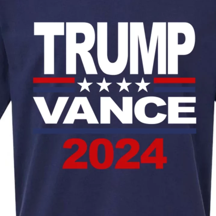 2024 Trump Vance Presidential Election Sueded Cloud Jersey T-Shirt