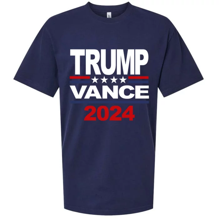 2024 Trump Vance Presidential Election Sueded Cloud Jersey T-Shirt