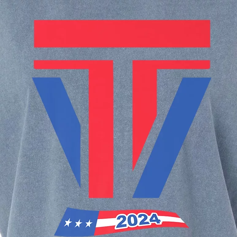 2024 Trump Vance Garment-Dyed Women's Muscle Tee