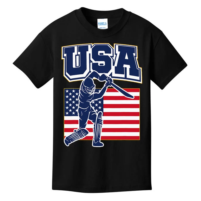 2024 Usa Cricket Jersey T20 Cricket 2024 Usa Cricket Fans Kids T-Shirt