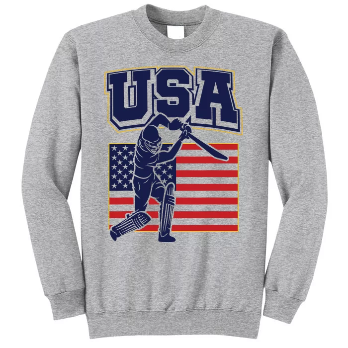 2024 Usa Cricket Jersey T20 Cricket 2024 Usa Cricket Fans Tall Sweatshirt