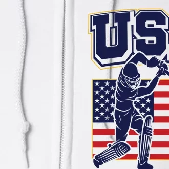 2024 Usa Cricket Jersey T20 Cricket 2024 Usa Cricket Fans Full Zip Hoodie