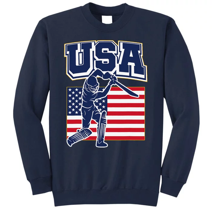 2024 Usa Cricket Jersey T20 Cricket 2024 Usa Cricket Fans Tall Sweatshirt