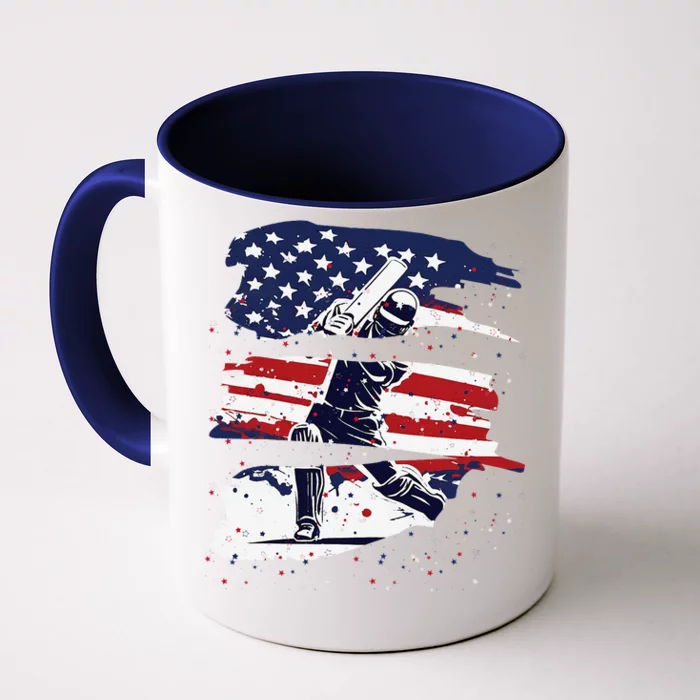 2024 Usa Cricket Jersey America Cricket In Usa Front & Back Coffee Mug