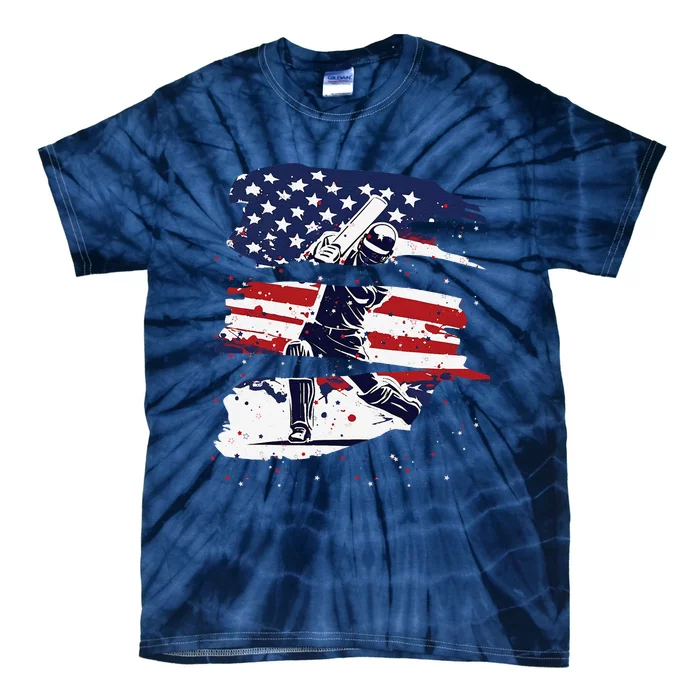 2024 Usa Cricket Jersey America Cricket In Usa Tie-Dye T-Shirt