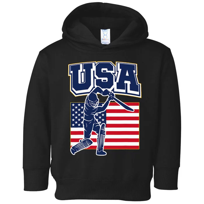 2024 Usa Cricket Jersey T20 Cricket 2024 Usa Toddler Hoodie