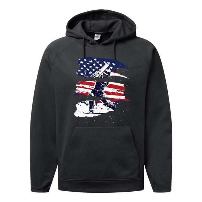 2024 Usa Cricket Jersey America Cricket In Usa Performance Fleece Hoodie