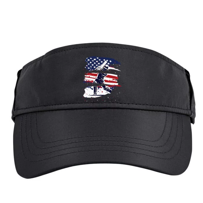 2024 Usa Cricket Jersey America Cricket In Usa Adult Drive Performance Visor