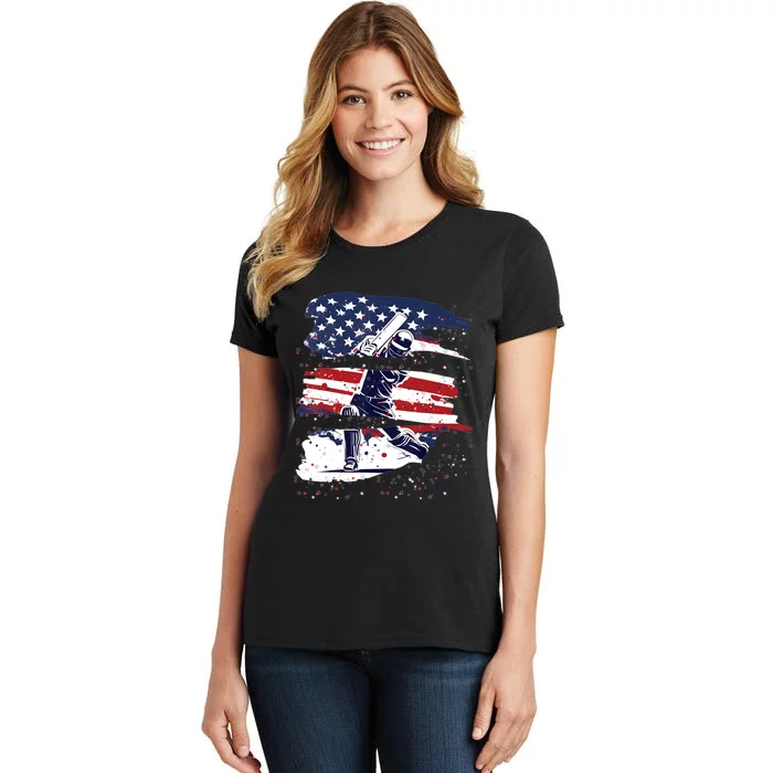 2024 Usa Cricket Jersey America Cricket In Usa Women's T-Shirt