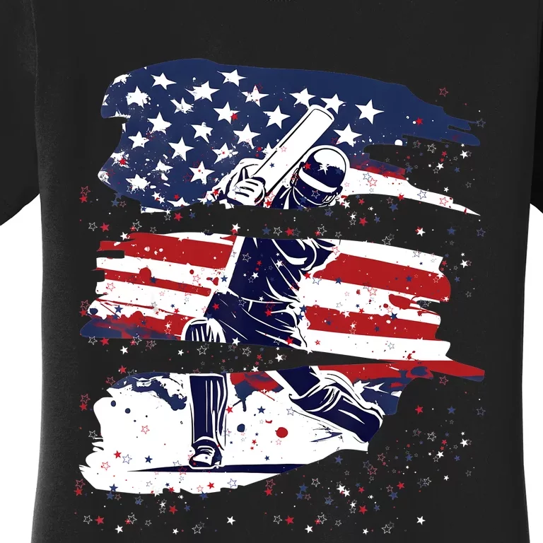 2024 Usa Cricket Jersey America Cricket In Usa Women's T-Shirt