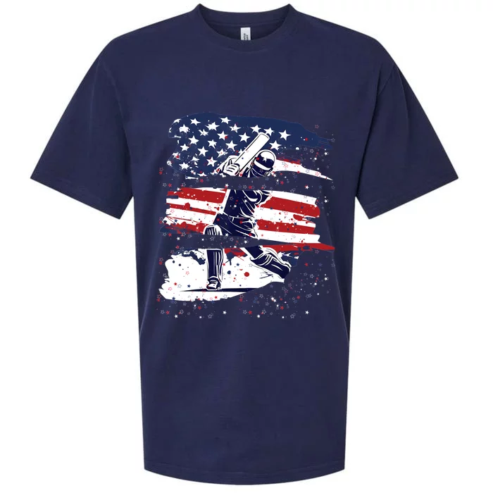 2024 Usa Cricket Jersey America Cricket In Usa Sueded Cloud Jersey T-Shirt