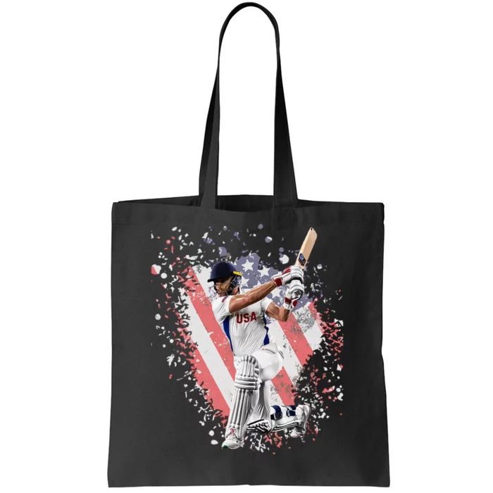 2024 Usa Cricket Jersey America Tote Bag