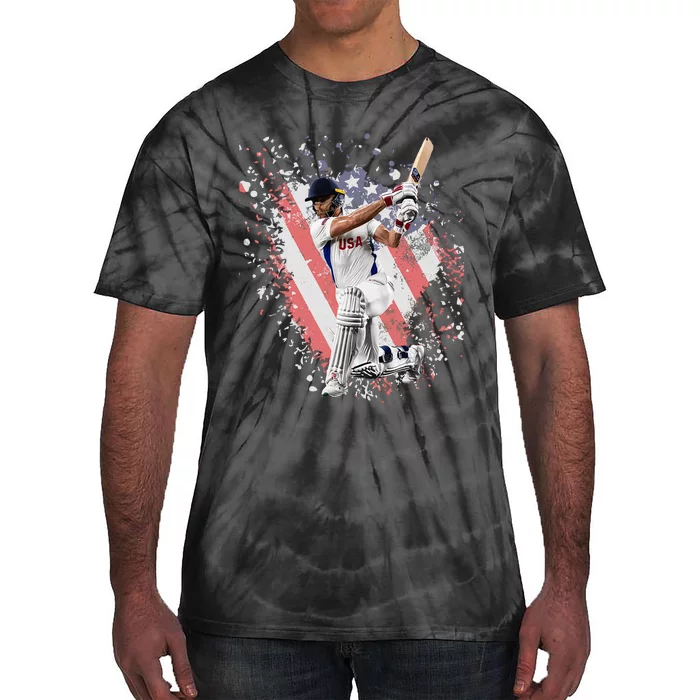 2024 Usa Cricket Jersey America Tie-Dye T-Shirt