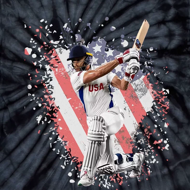 2024 Usa Cricket Jersey America Tie-Dye T-Shirt