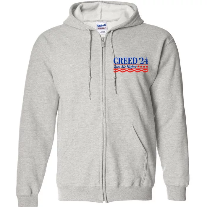 24 Us Election 2024 Full Zip Hoodie