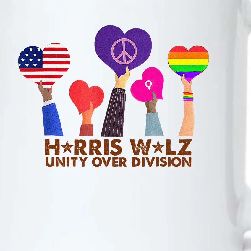 2024 Unity Over Division Black Color Changing Mug