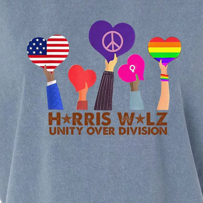 2024 Unity Over Division Garment-Dyed Women's Muscle Tee