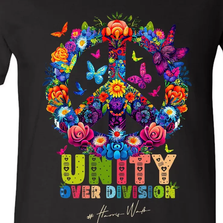 2024 Unity Over Division V-Neck T-Shirt