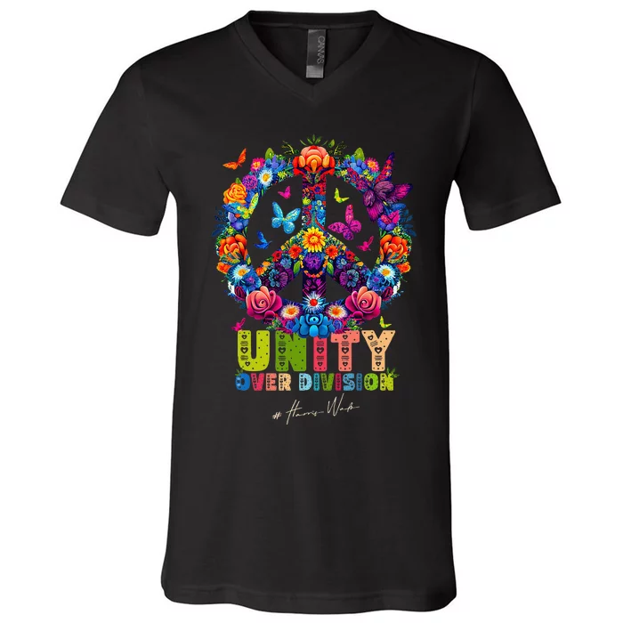 2024 Unity Over Division V-Neck T-Shirt