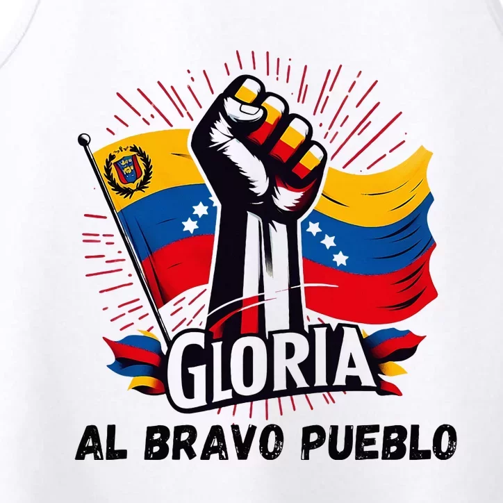 2024 Venezuela Gloria Al Bravo Venezuelan People Performance Tank