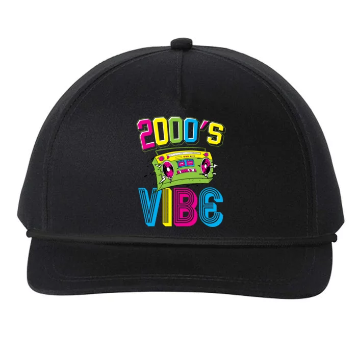 2000S Vibe Hip Hop Costume Early 2000s Party Nostalgia Gift Snapback Five-Panel Rope Hat