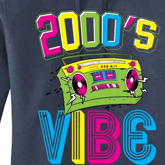 2000S Vibe Hip Hop Costume Early 2000s Party Nostalgia Gift Women's Pullover Hoodie