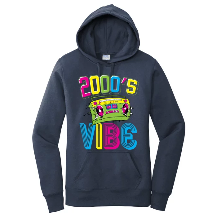 2000S Vibe Hip Hop Costume Early 2000s Party Nostalgia Gift Women's Pullover Hoodie