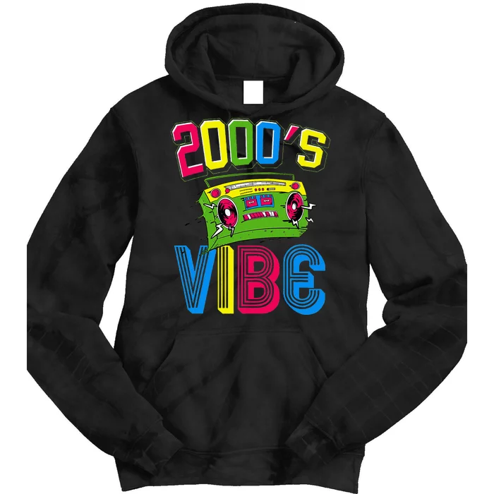 2000S Vibe Hip Hop Costume Party Nostalgia Tie Dye Hoodie