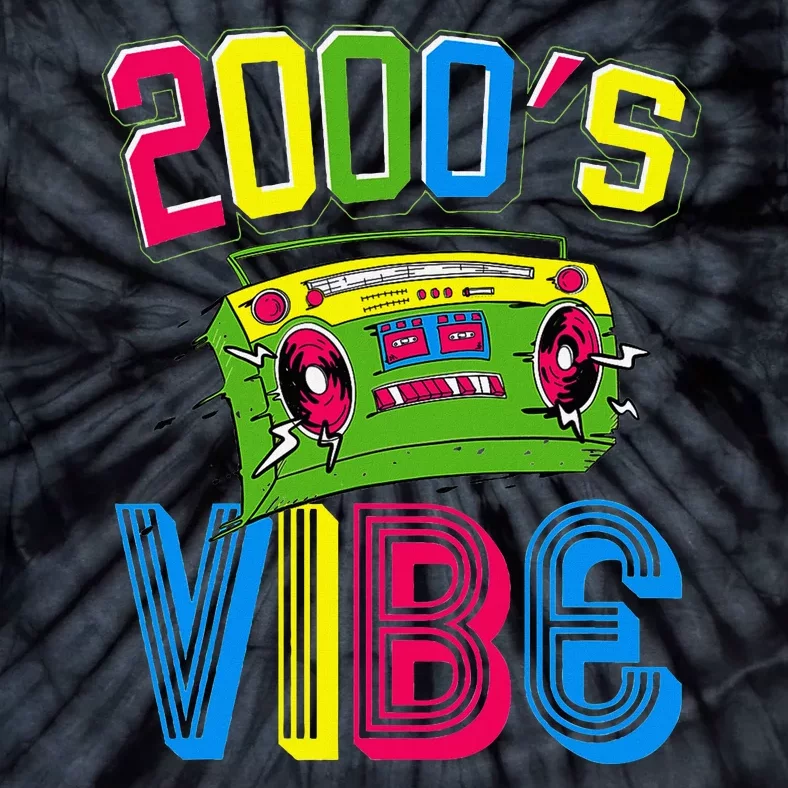 2000S Vibe Hip Hop Costume Party Nostalgia Tie-Dye T-Shirt