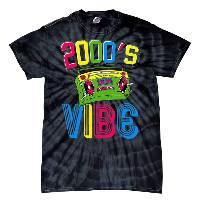 2000S Vibe Hip Hop Costume Party Nostalgia Tie-Dye T-Shirt