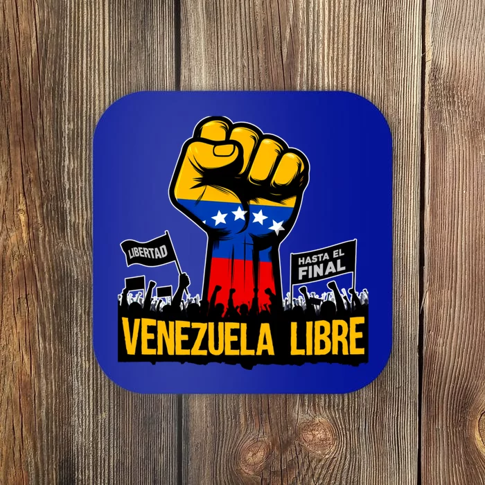 2024 Venezuela Libre Bandera De Venezuela Venezolano Coaster