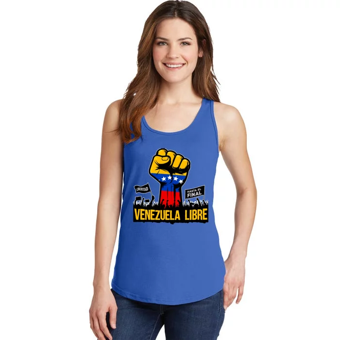 2024 Venezuela Libre Bandera De Venezuela Venezolano Ladies Essential Tank